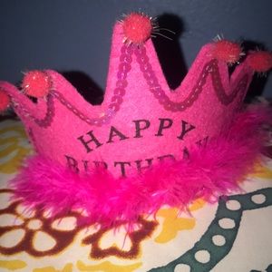 birthday crown/headband .